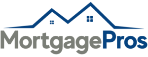 MortgagePros Mortgage Pros logo for a mortgage brokerage broker company