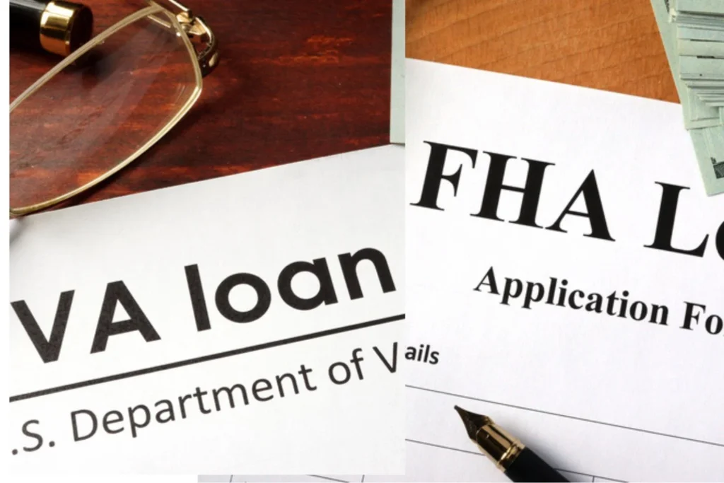 FHA and VA loan applications